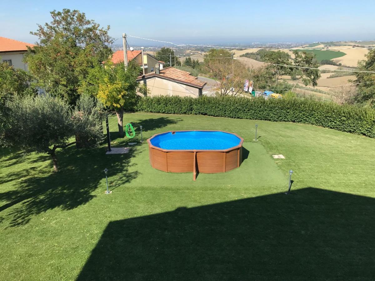 Chalet Delle Rose Saludecio Bagian luar foto